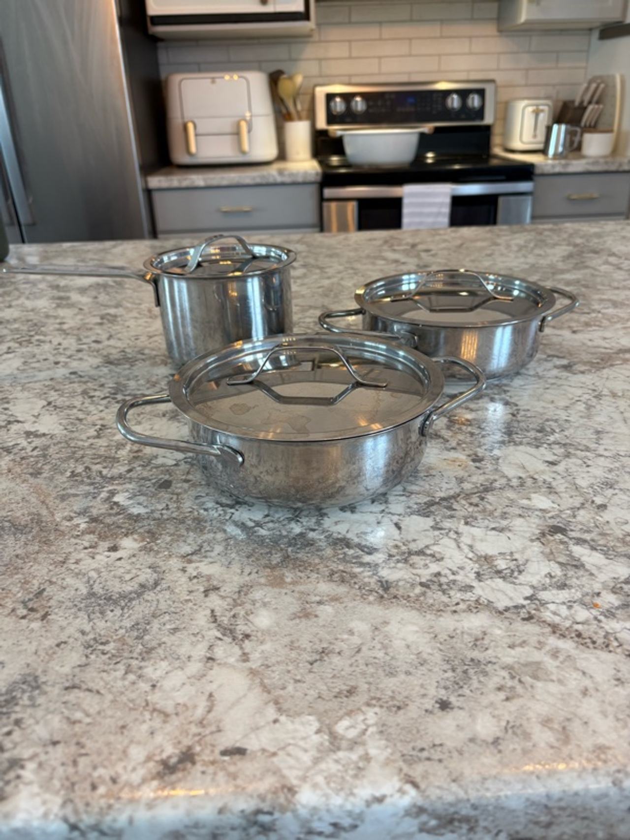 Stainless Steel Smaller Pots