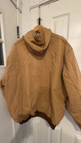 Carhartt J140 Brown Quilted Work Jacket Large  - Image 3