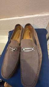 Broletto Perforated Suede Bit Loafers - Image 2