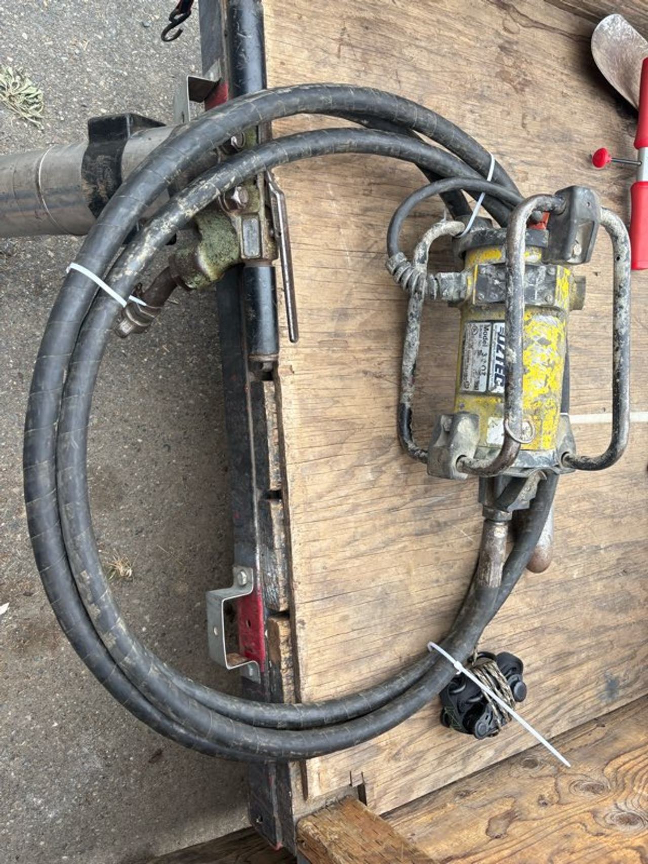 hydraulic power pack control pendant