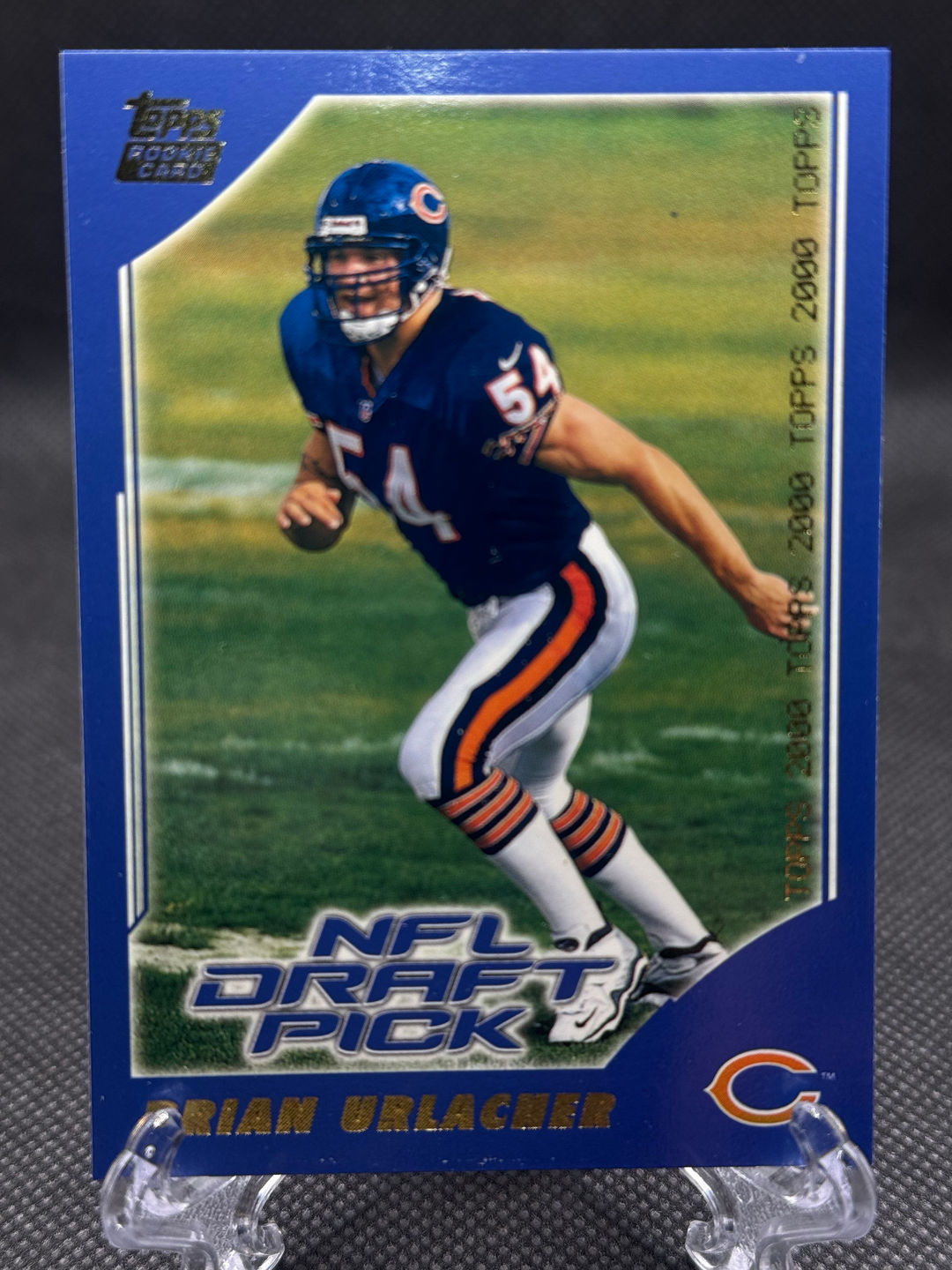 2000 Topps Brian Urlacher #383 Rookie Card