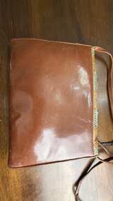 Vintage Snakeskin Patchwork Crossbody Bag - Image 3