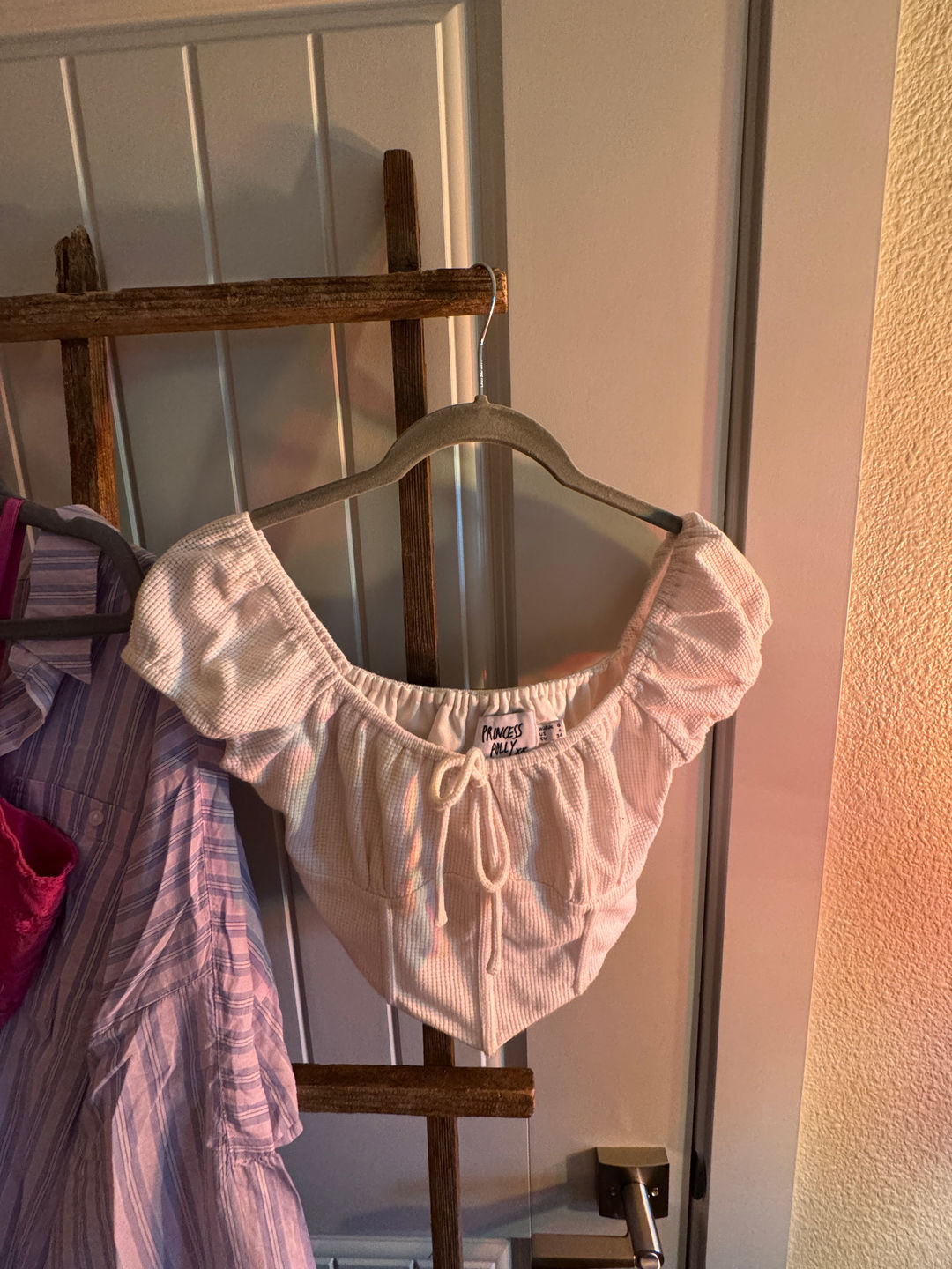 Princess Polly Off-Shoulder Crop Top