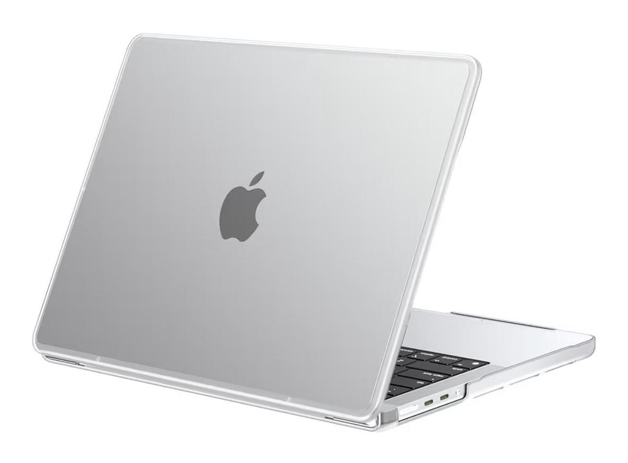 BlueSwan Anti-Cracking Hard Case for MacBook Pro 14 inch (A2442) white Color