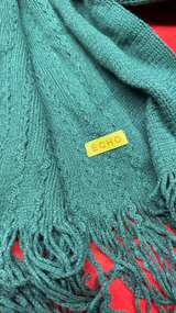 Echo Knit Fringe Scarf - Image 2