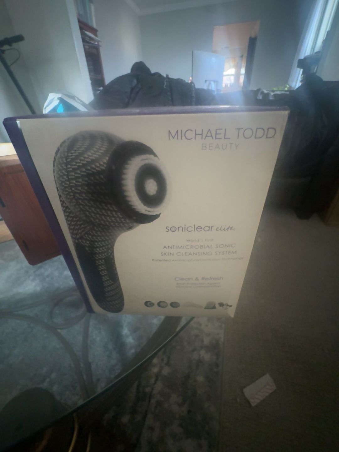 Michael Todd Soniclear Elite Facial Cleansing Brush System - Carbon Fiber