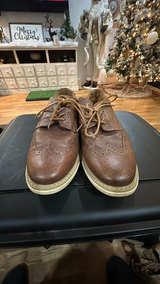 Nautica Men's Brown Oxford Dress Shoes Size 7.5 - Image 3