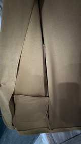 Briggs New York Women's Single Button Blazer brown size 10 vey soft velour - Image 3