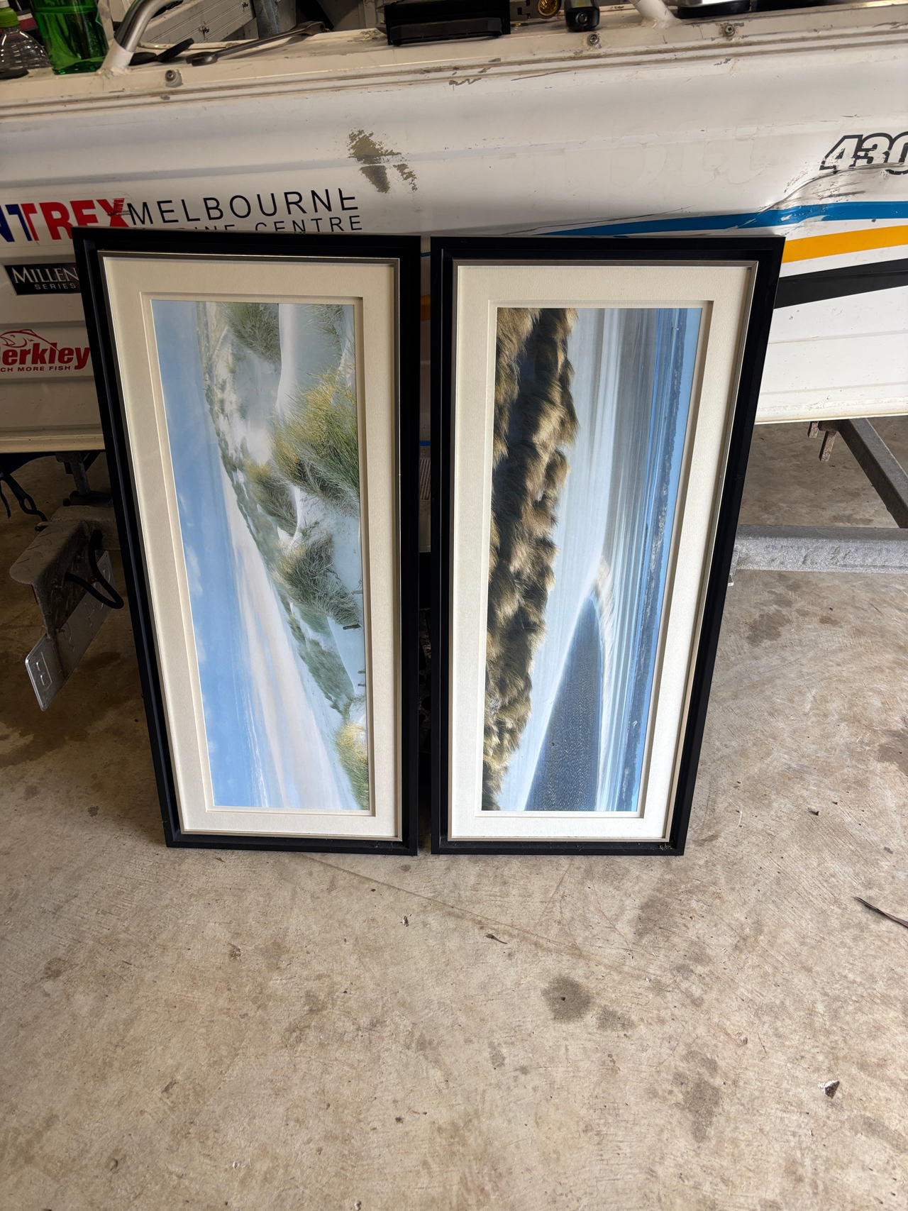 Framed Beach Landscape Prints
