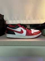 Nike Air Jordan 1 Low Bulls Gym Red/White/Black - Image 2