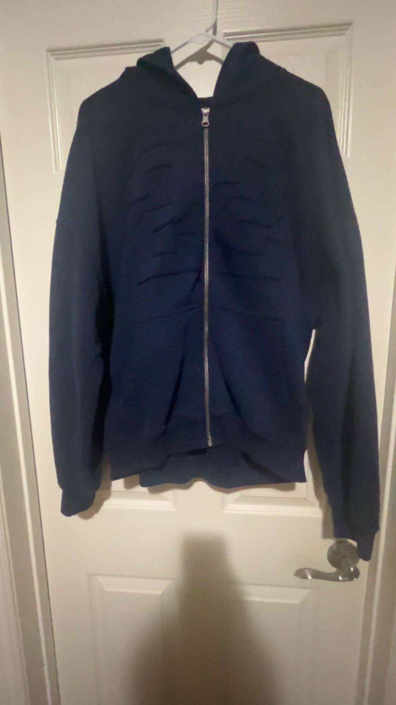 Yeezy Gap Engineered by Balenciaga Dove Shrunken Zip Up Hoodie