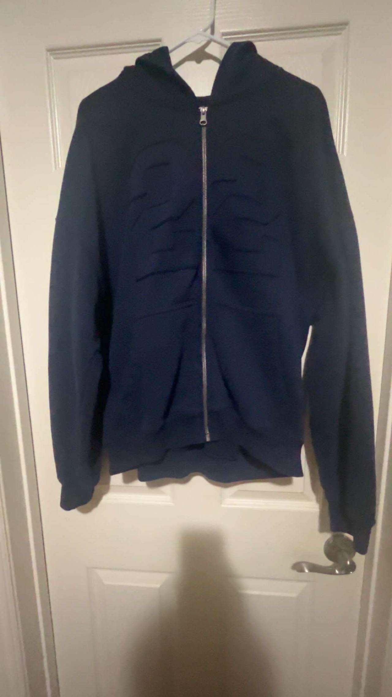 Yeezy Gap Engineered by Balenciaga Dove Shrunken Zip Up Hoodie