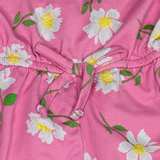 Zunie Girls Pink Daisy Floral Romper - Image 3