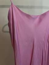 Zara Pink Satin Effect Dress - Image 2