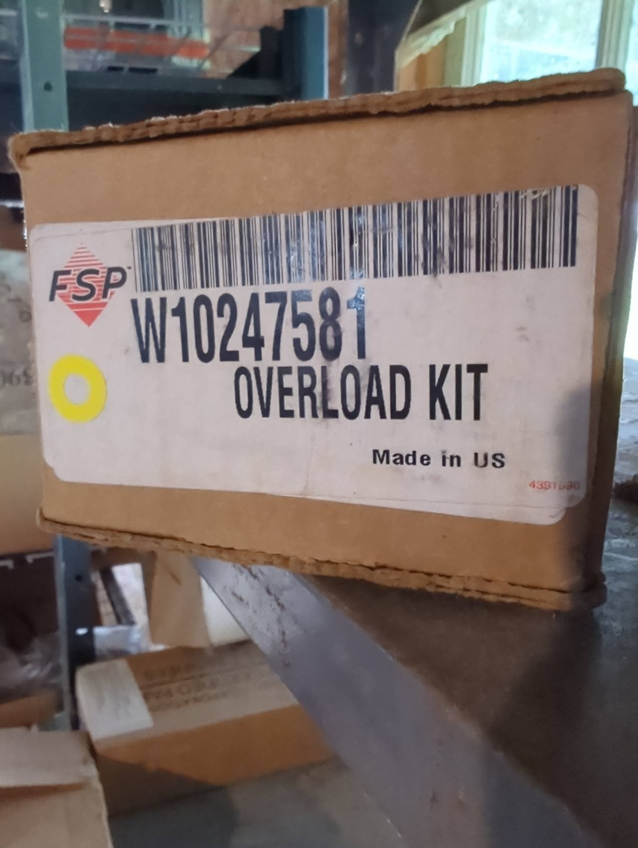 Whirlpool W10247581 Overload Kit