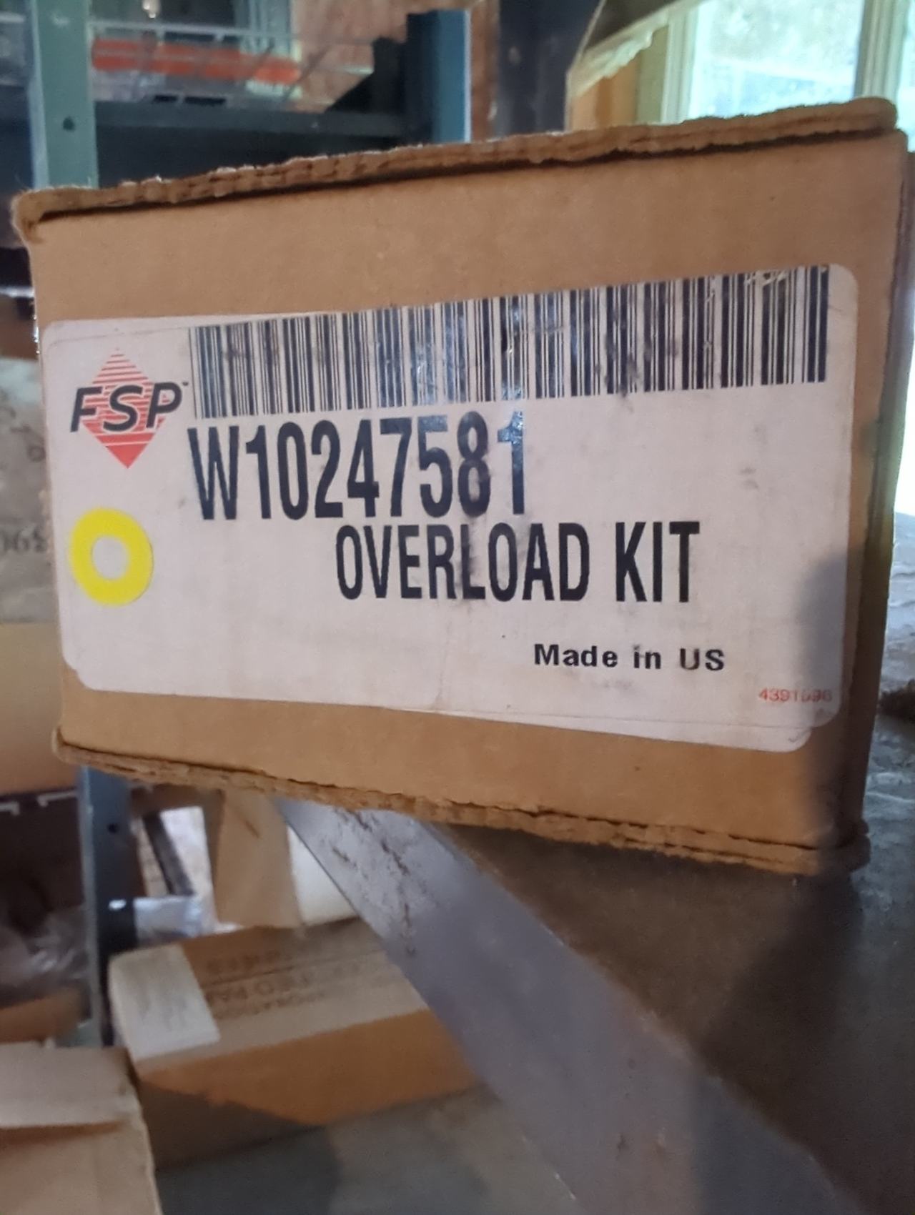Whirlpool W10247581 Overload Kit
