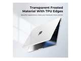 BlueSwan Anti-Cracking Hard Case for MacBook Pro 14 inch (A2442) white Color - Image 3