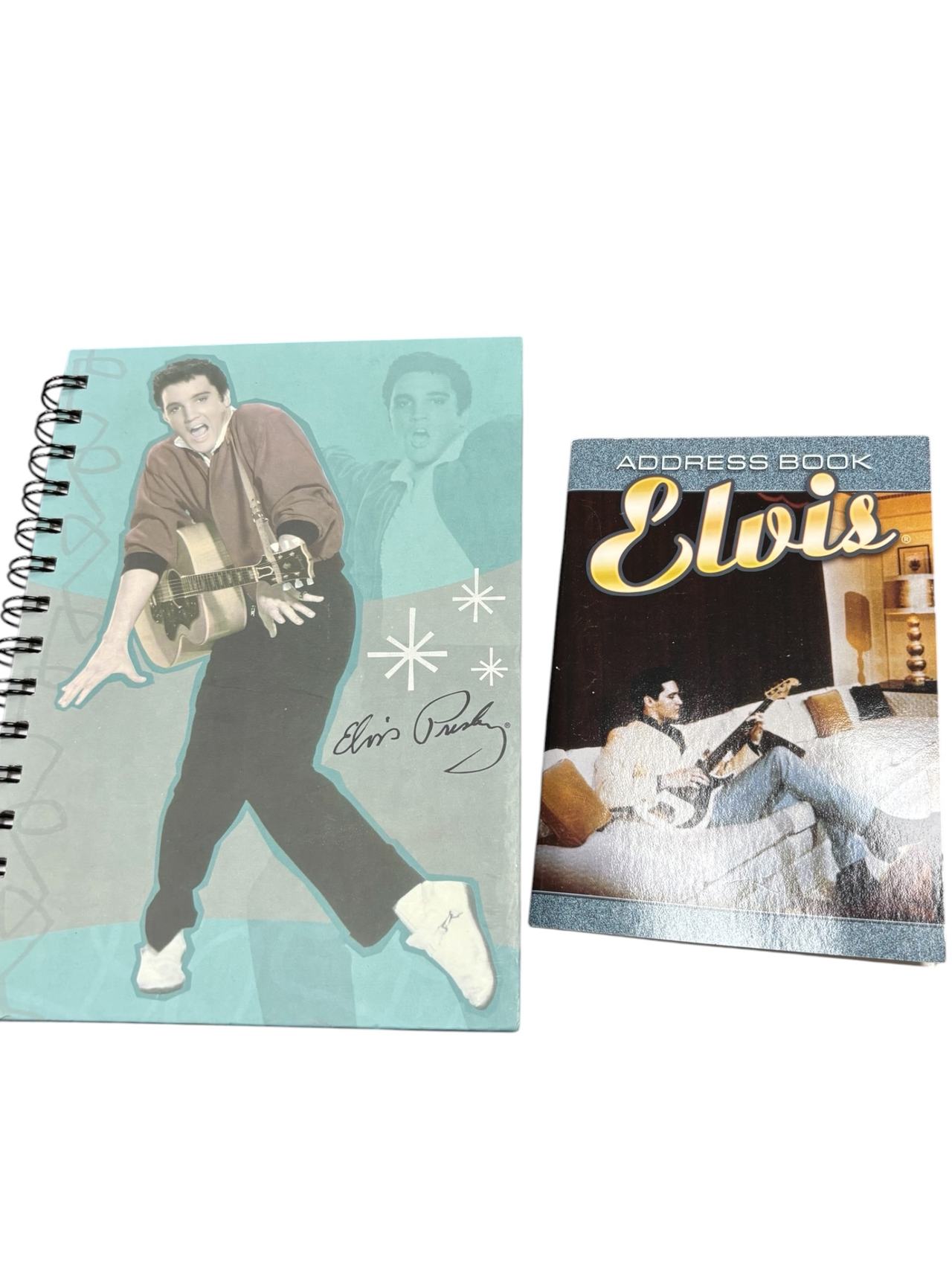 Elvis Presley Spiral Notebook and Address Book Set