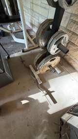 Powerhouse Weight Bench, Yukon Rack & 280lb Cast Iron Weight Set - Image 2
