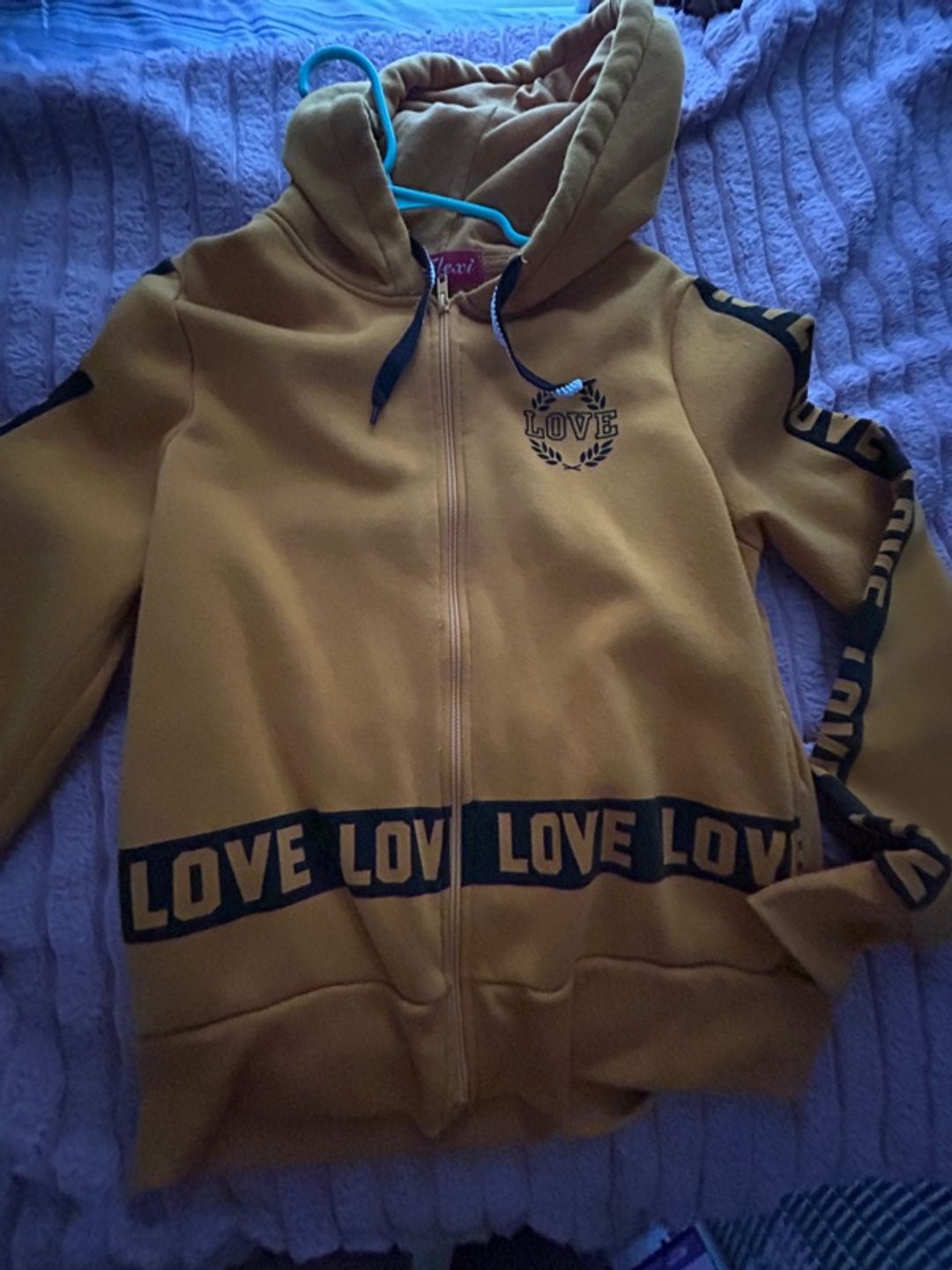 KSTRONG2023 Fawn Unisex Zip Hoodie with White Font