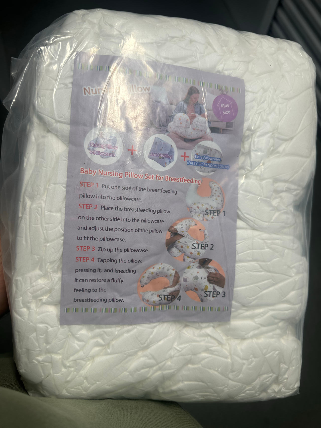 Plus Size Baby Nursing Pillow Set for Breastfeeding