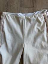 Textured Cropped Wide Leg Side Stripe Pants - Image 4