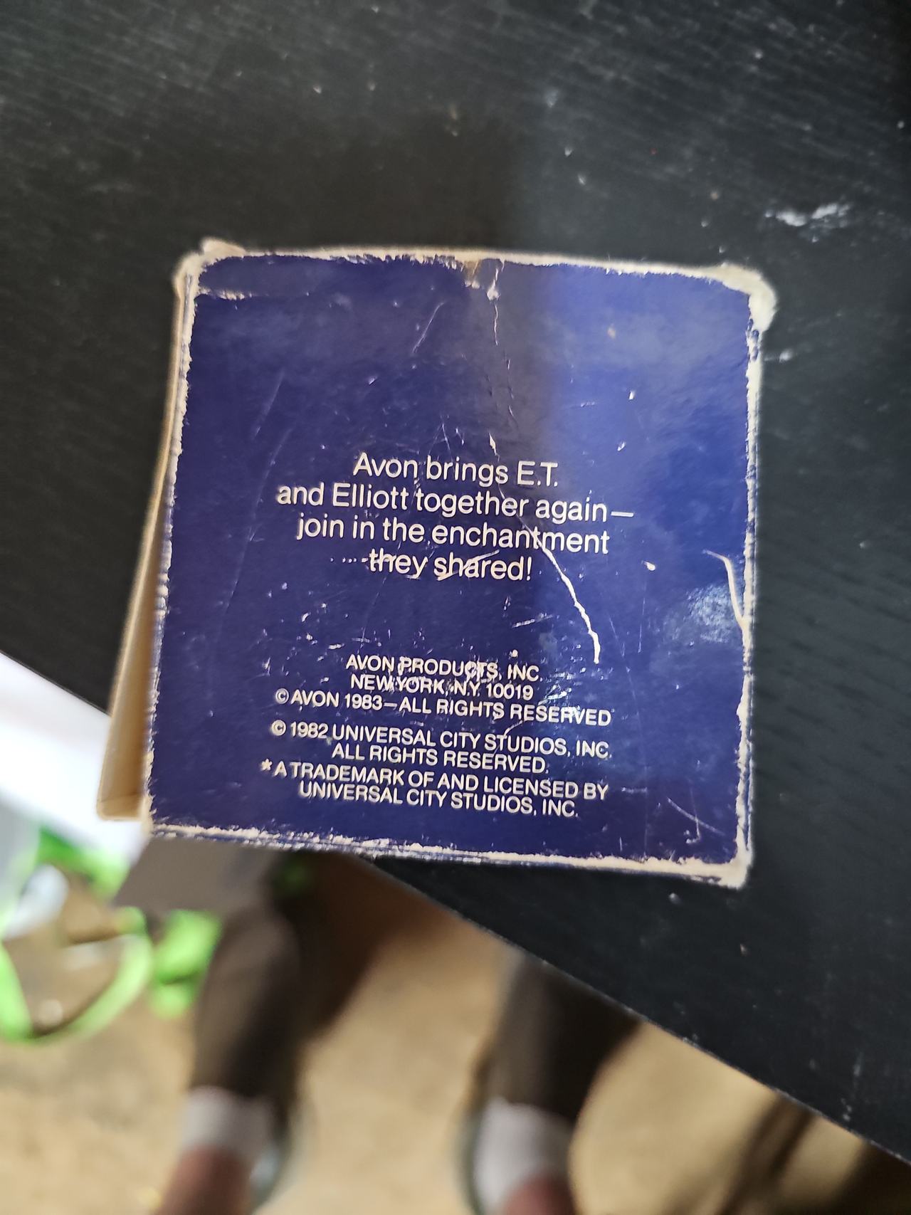 Vintage 1983 E.T. The Extra-Terrestrial Decorative Soap in Box