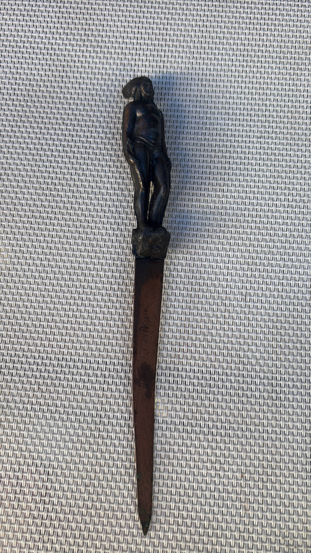 Antique Bronze Letter Opener