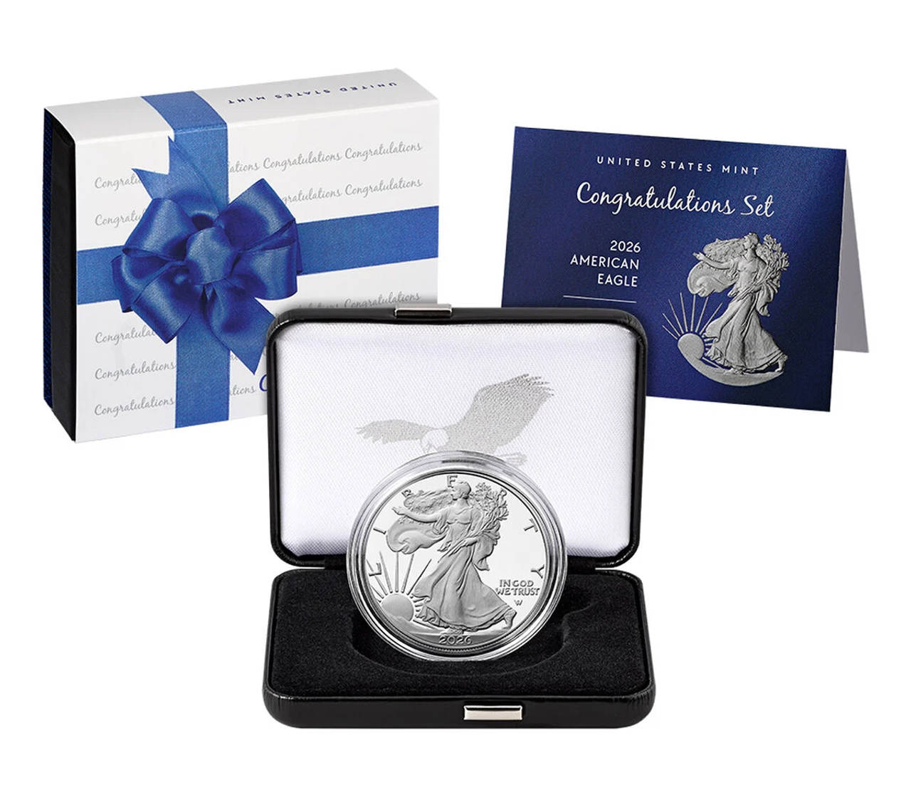 2026 United States Mint Congratulations Set American Eagle Silver Proof