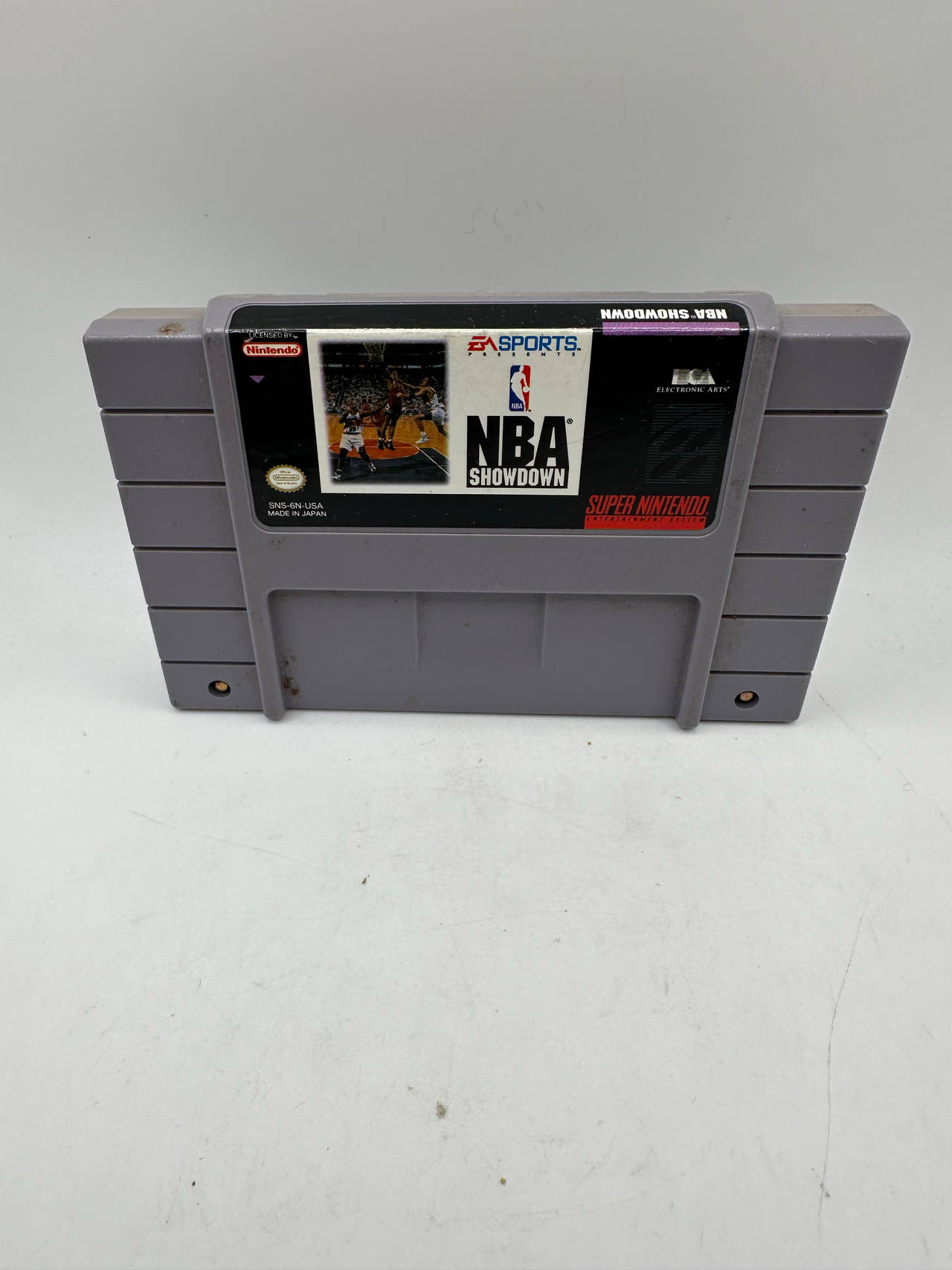 NBA Showdown (Super Nintendo, SNES, 1993) TESTED VTG Authentic