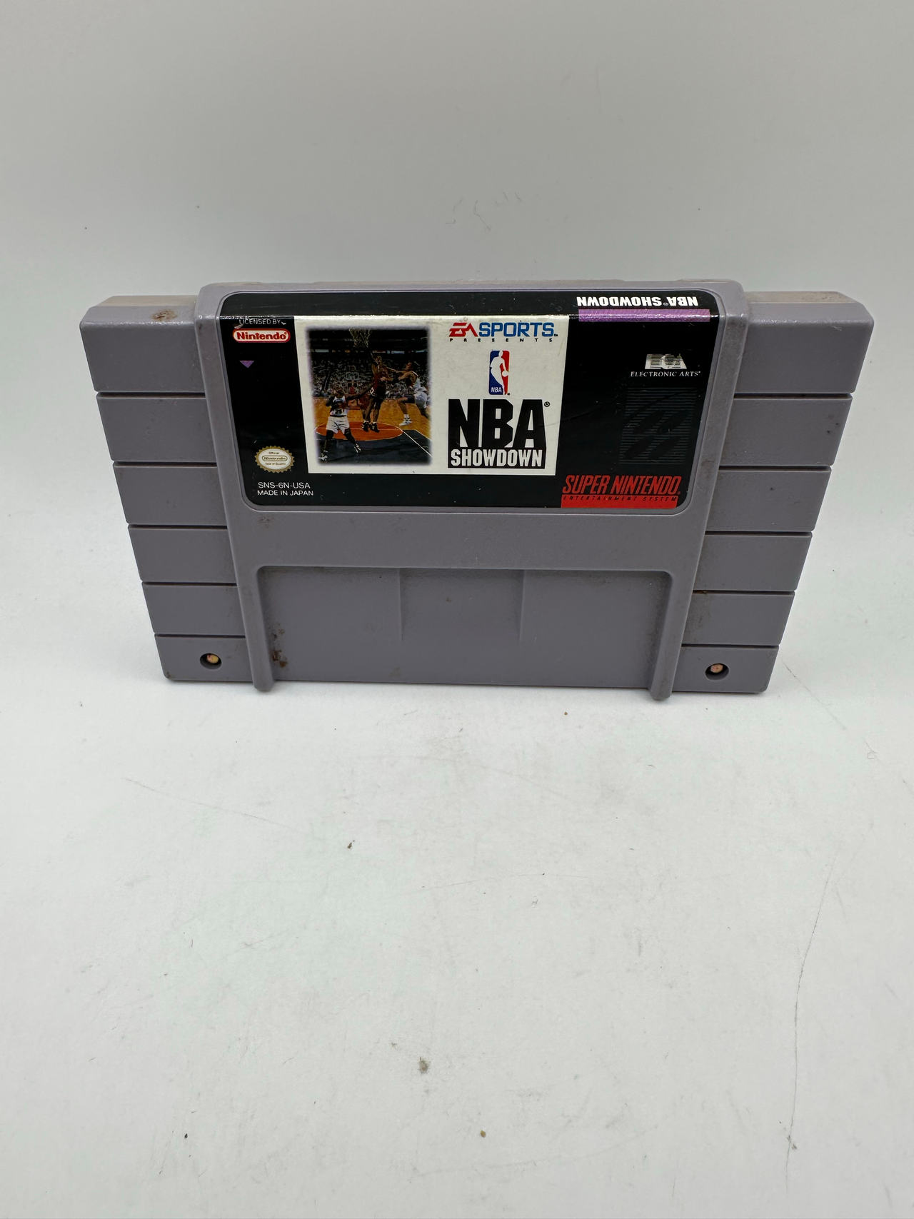 NBA Showdown (Super Nintendo, SNES, 1993) TESTED VTG Authentic