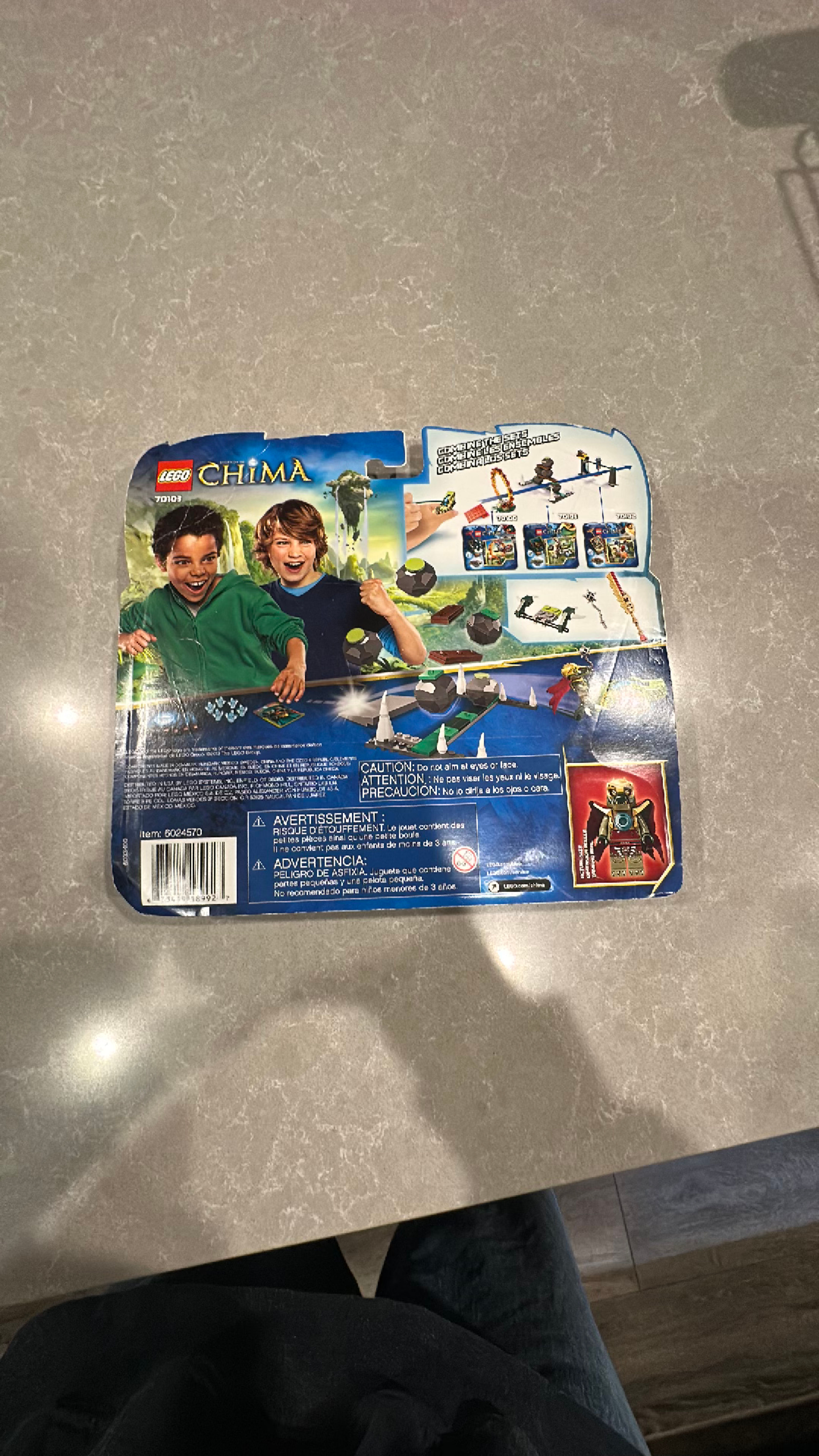 LEGO Legends of Chima Boulder Bowling Set 70103 - Image 2