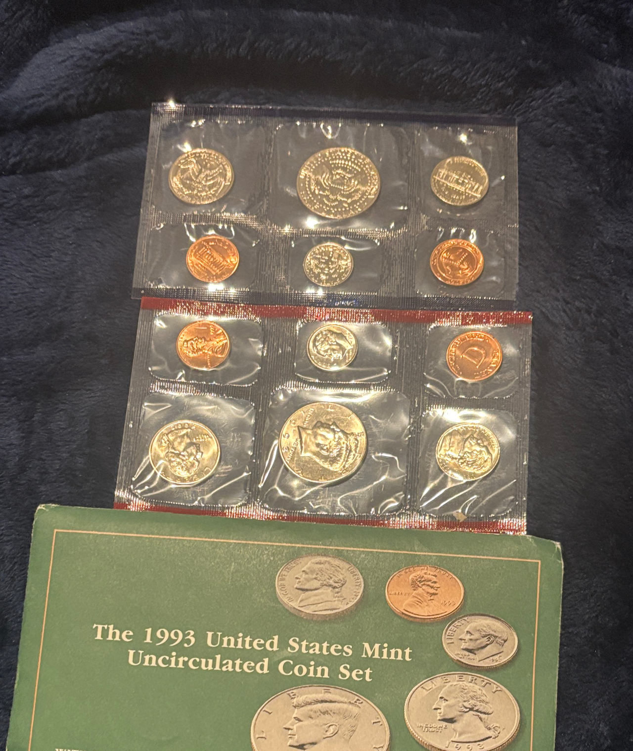 1993 United States Mint Uncirculated Coin Set