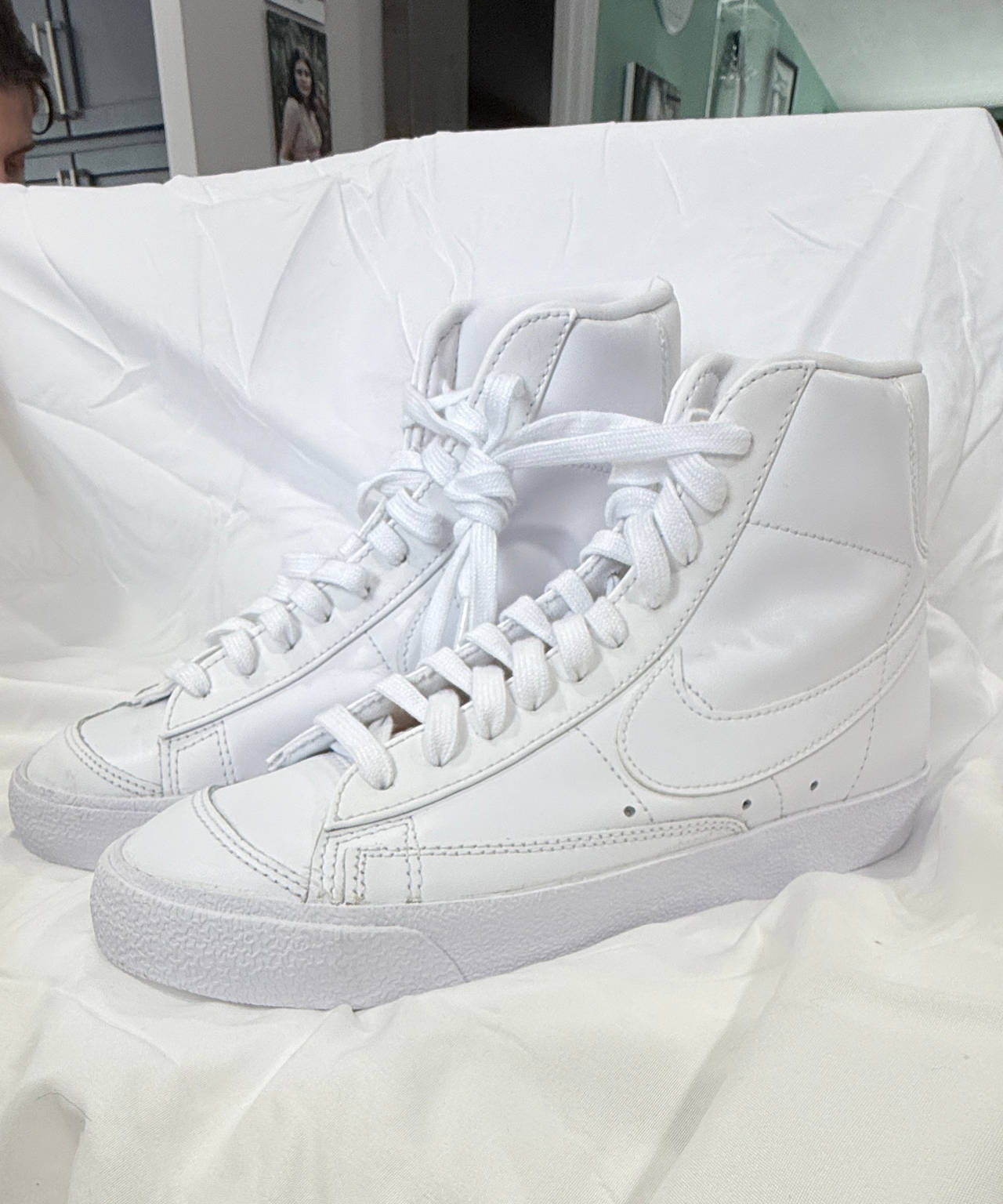 Nike Blazer Sneakers White 8.5 Women’s New