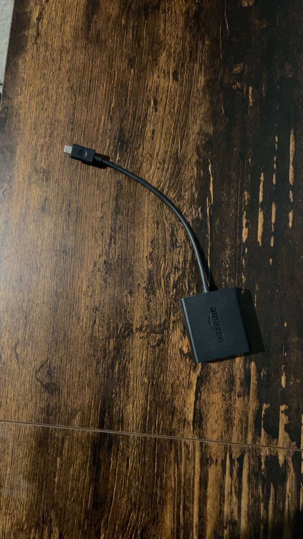 Amazon Ethernet Adapter for Fire TV Stick - Black