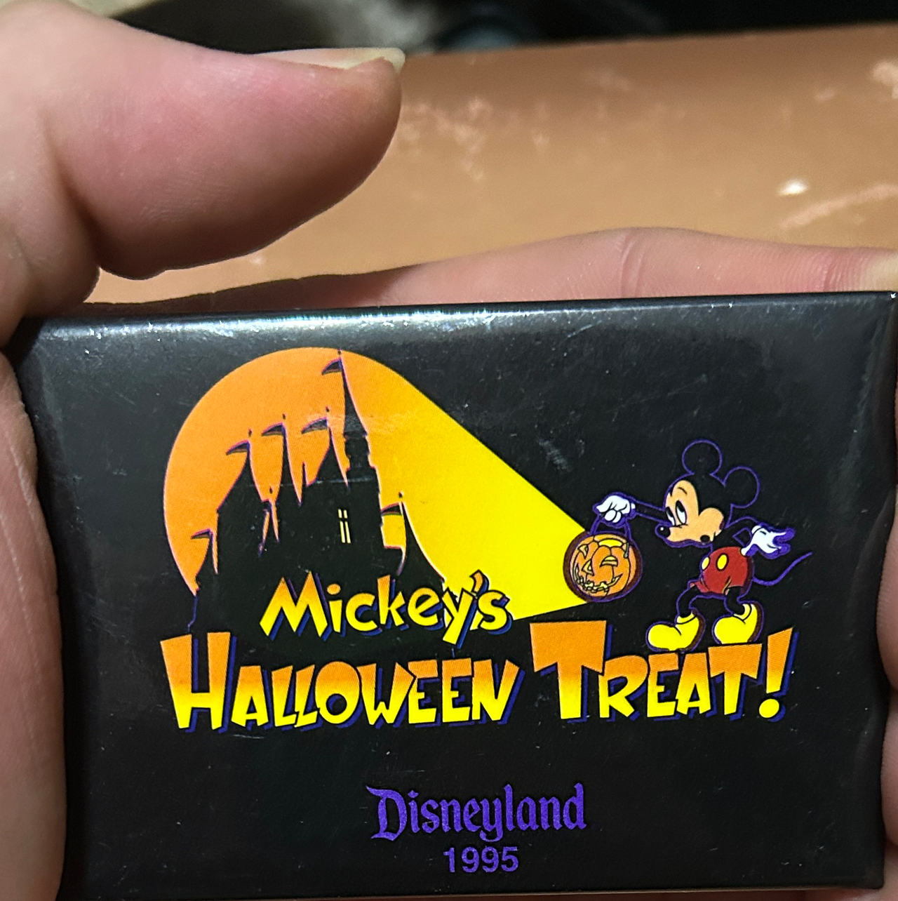 Mickey's Halloween Treat 1995 Disneyland Pin