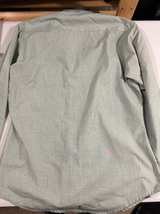 Vintage 1970s U.S. Army Military Shirt AG-415 Men’s 15.5x33 Army Green Long Slee - Image 4