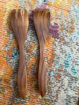 Wood Spoons, Forks Cutlery and Salad Hands - Image 2