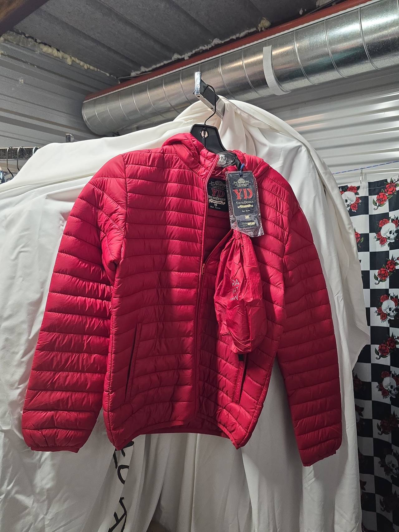 YD Young Design Packable Puffer Jacket