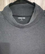 Lands' End Men's Super-T Mock Neck Shirt Medium - Image 1