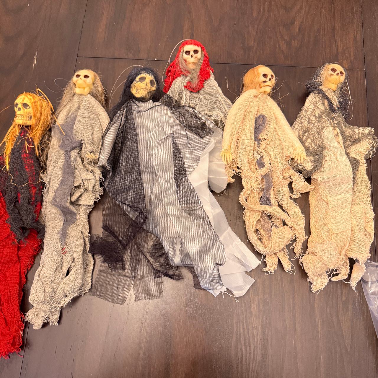 Hanging Handmade Skeleton Reapers Horror Set