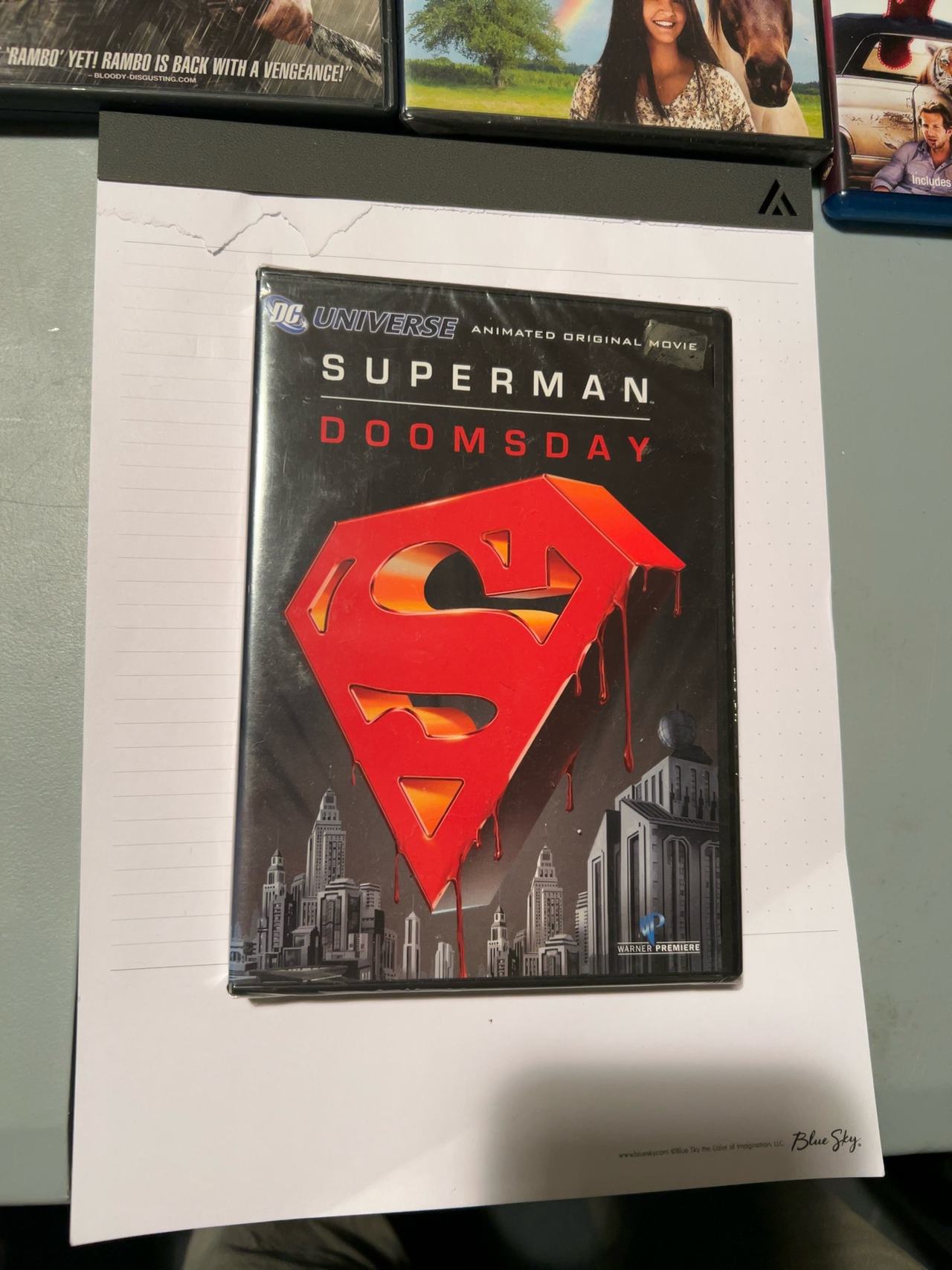 DC Superman: Doomsday Animated DVD