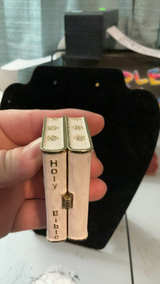 Vintage Enamel Bible Pill Box with Rhinestone Cross - Image 3