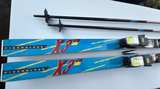 Vintage Rossignol K3 190cm Downhill Skis Marker M48 Titanium Bindings & Rossignol Poles - Image 6