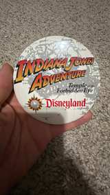 Disneyland Indiana Jones Adventure Temple of the Forbidden Eye Button - Image 3