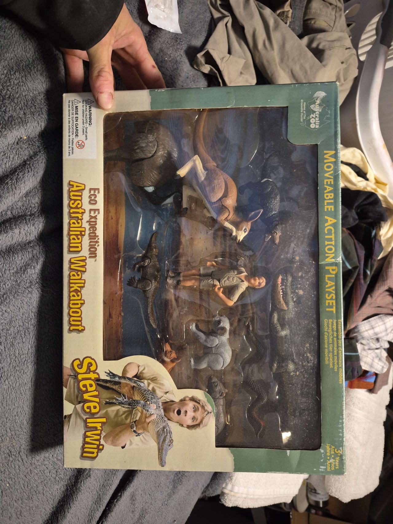 Steve Irwin Eco Expedition Australian Walkabout Moveable Action Playset