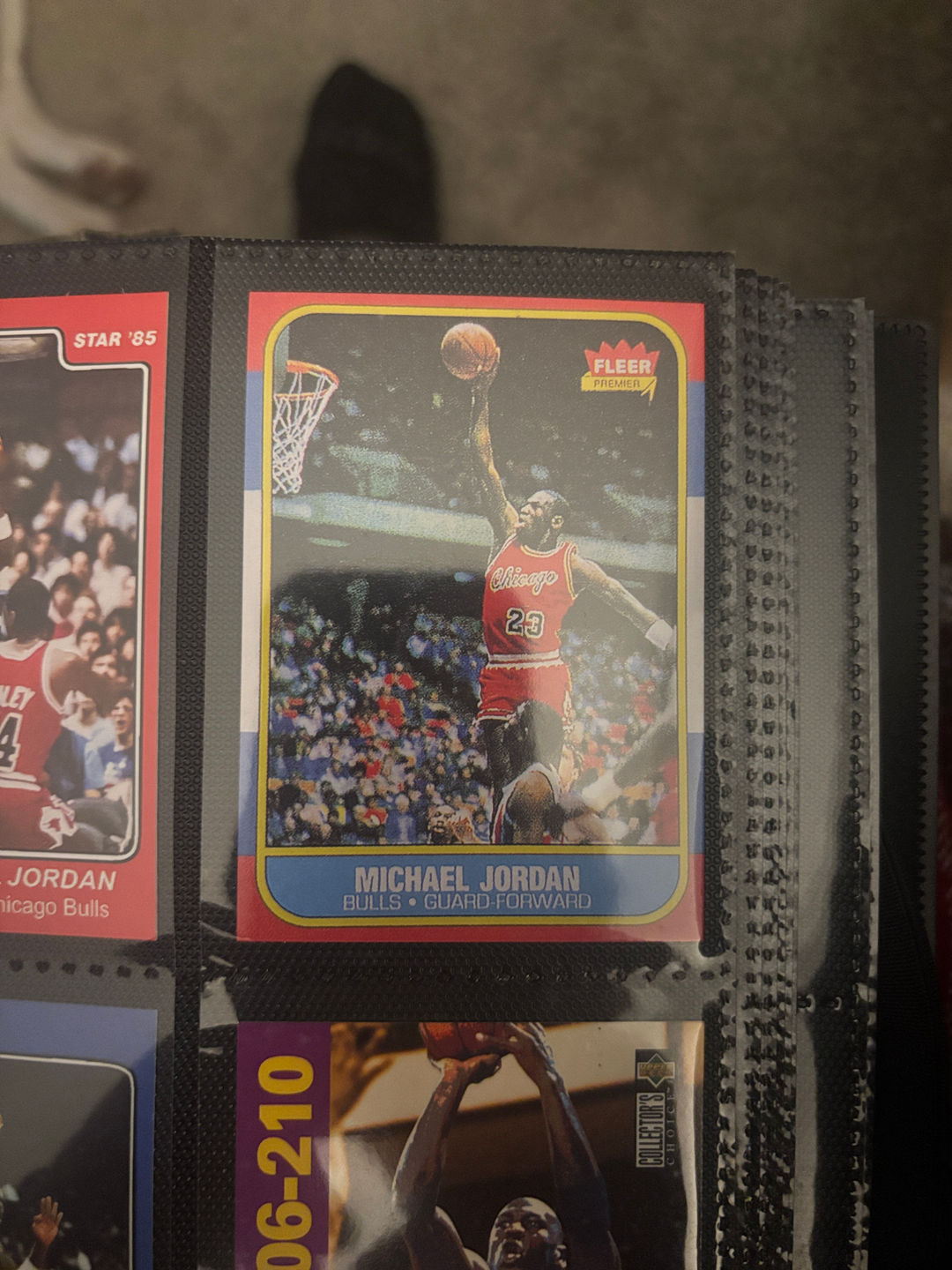 1986-87 Fleer Michael Jordan #57