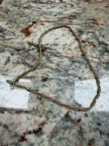 Whiting & Davis Braided Mesh Necklace - Image 1