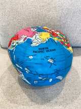 Hugg A Planet Large Earth Globe Plush Pillow Girl Scouts  - Image 1