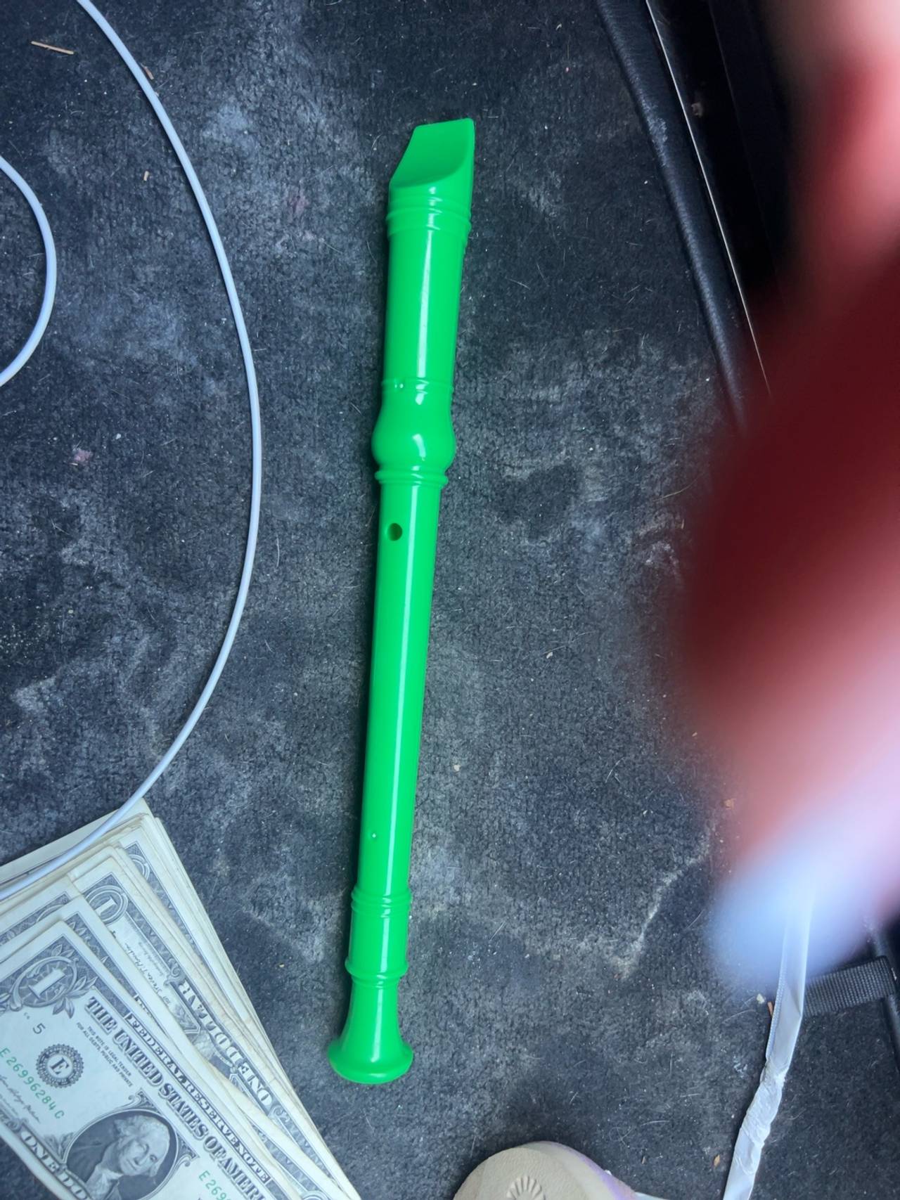 Yamaha Green Soprano Recorder 8-Hole Descant Flute